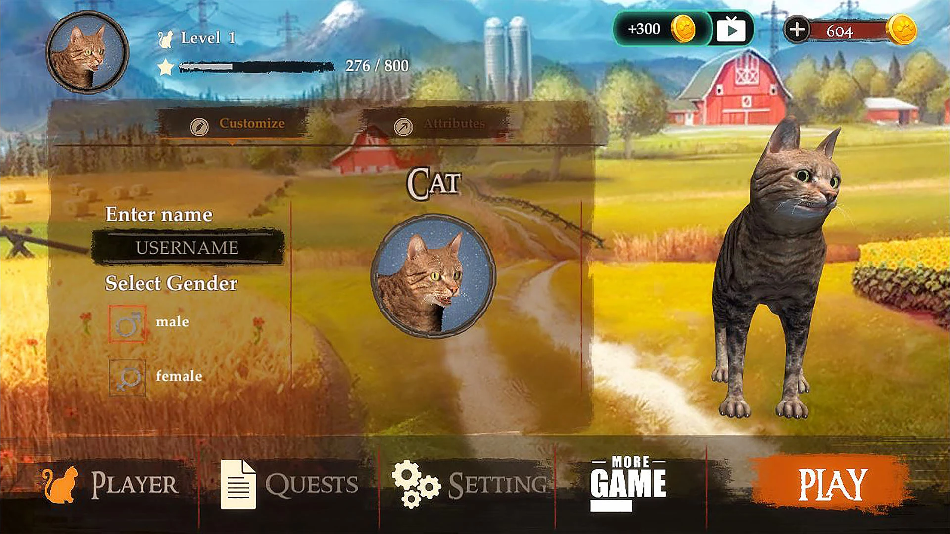 The Cat screenshot